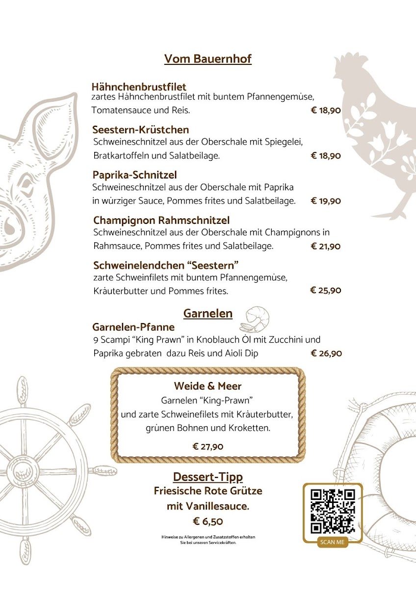 Menu Restaurant & Café Seestern-5